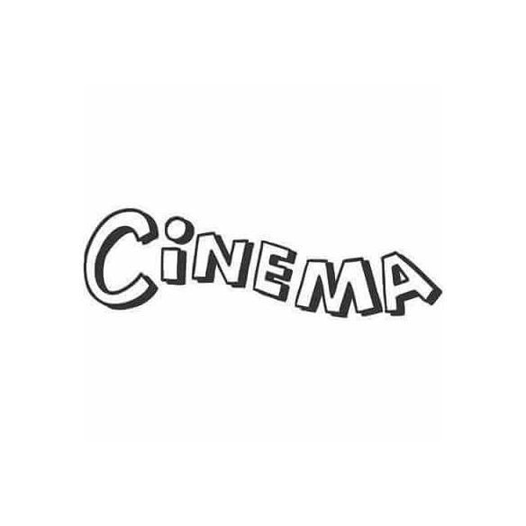 Adesivo Decorativo Cinema Medida 1,93x0,59 Metros
