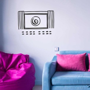 Adesivo Decorativo Cinema...