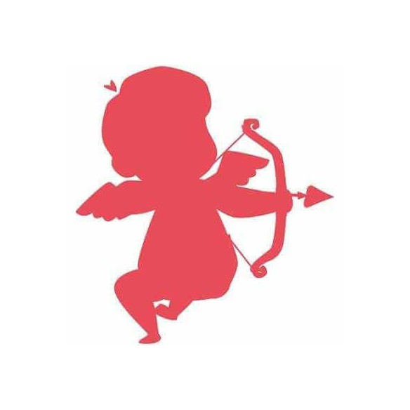 Adesivo Decorativo Cupido Medidas 0,59x0,63 Metros