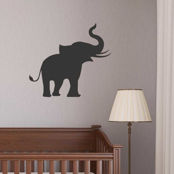 Adesivo Decorativo Elefante Medidas 0,64x0,59 Metros