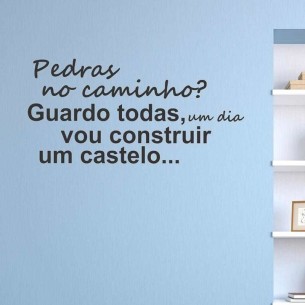 Adesivo Decorativo frases...