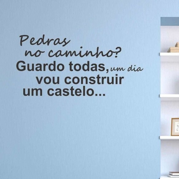 Adesivo Decorativo frases 0314-0,58x1,20m0,58x1,20