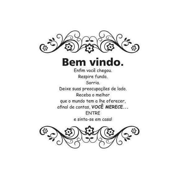 Adesivo Decorativo frases 0914-0,58x0,68m0,58x0,68