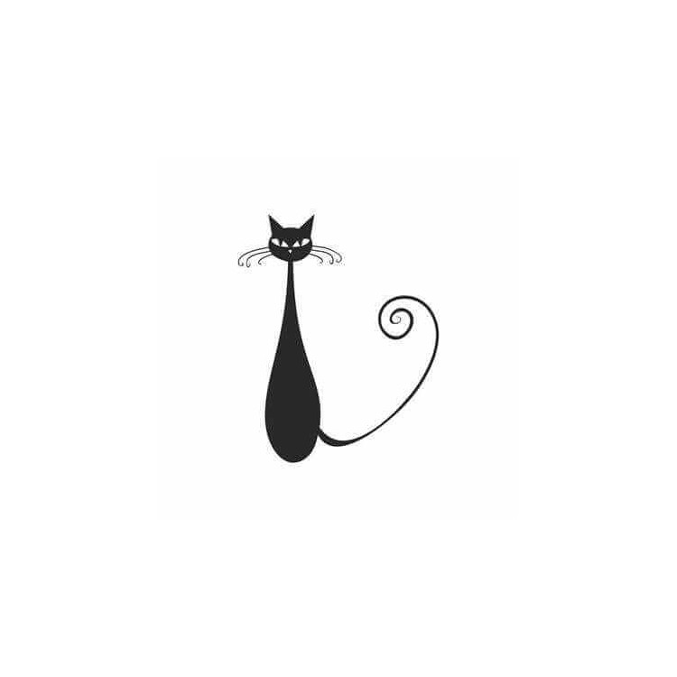 Adesivo Decorativo Gato 40
