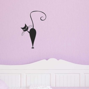 Adesivo Decorativo Gato...