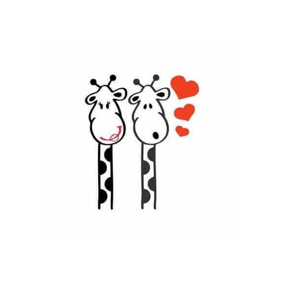 Adesivo Decorativo Girafas 4