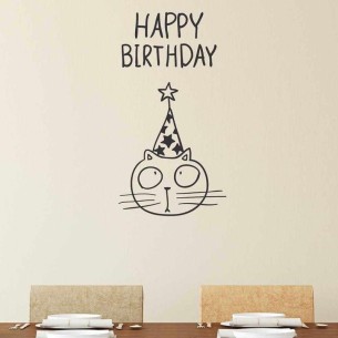 Adesivo Decorativo Happy...
