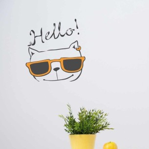 Adesivo Decorativo Hello...