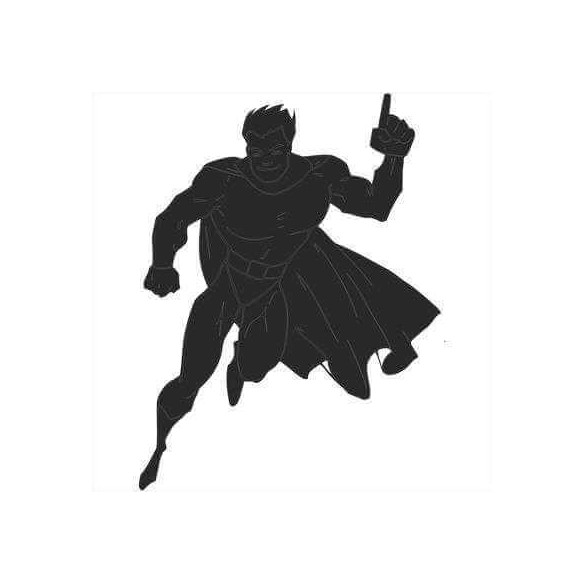 Adesivo Decorativo Heroi A Medidas 0,59x0,76 Metros