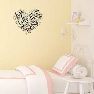 Adesivo Decorativo Love The...