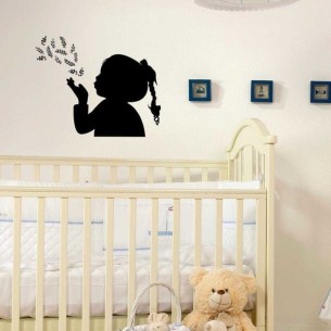 Adesivo Decorativo Menina...