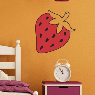 Adesivo Decorativo Morango...