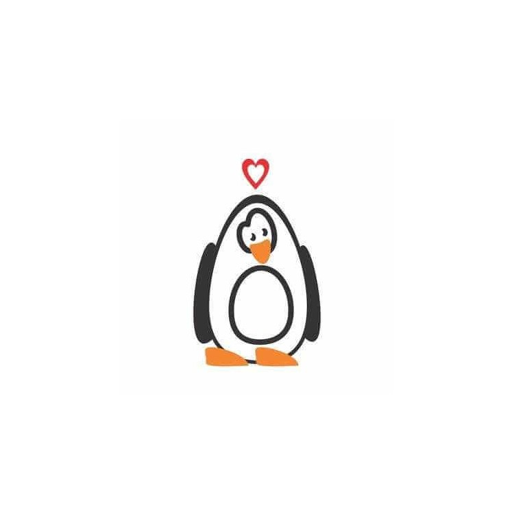 Adesivo Decorativo Pinguim 2