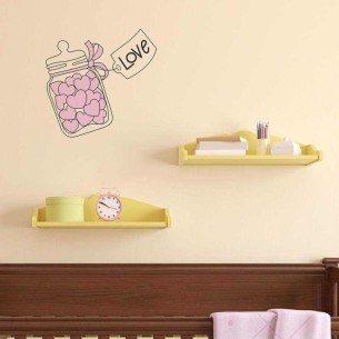 Adesivo Decorativo Pote...