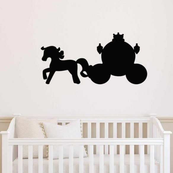 Adesivo Decorativo Princesa 5434  50 x 25 cm