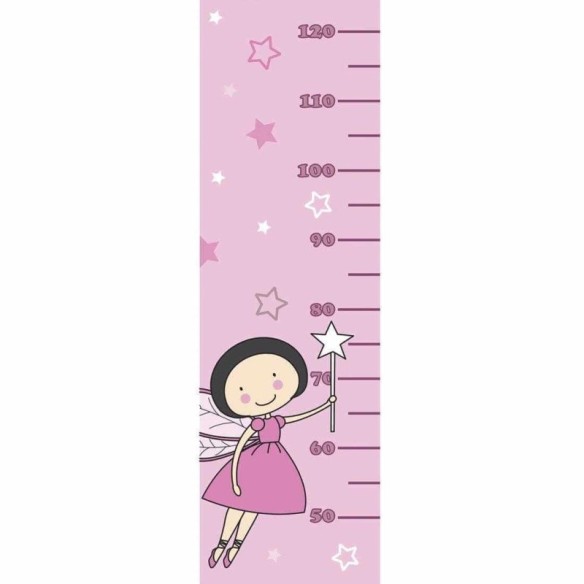 Adesivo Decorativo Régua Menina 42052837 25x84 cm