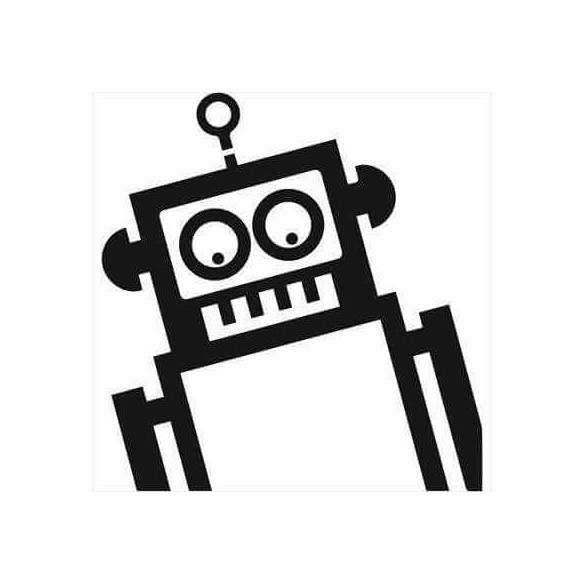 Adesivo Decorativo Robo Medidas 0,59x0,61 Metros