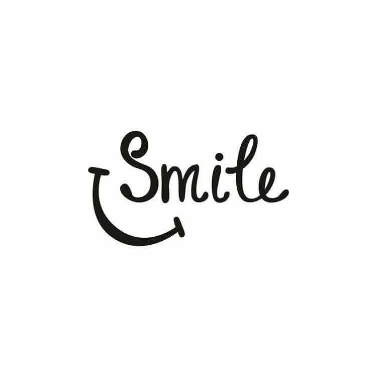 Adesivo Decorativo Smile Medida 1,02x0,59...