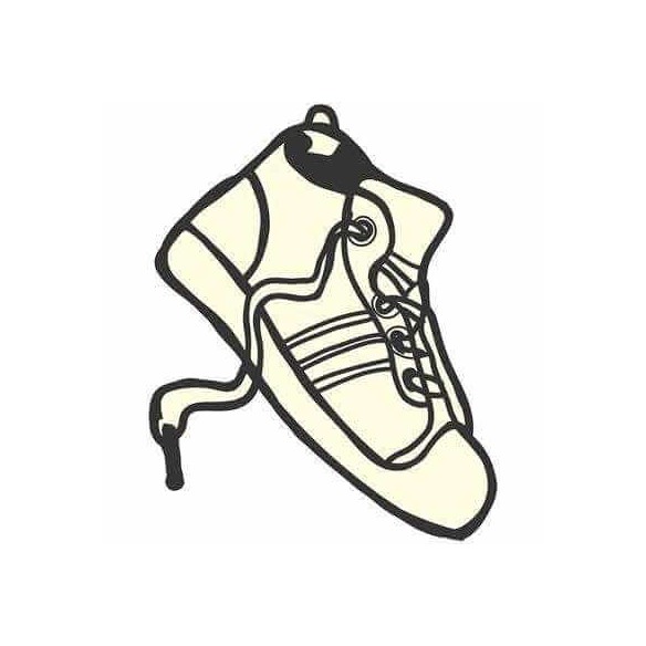 Adesivo Decorativo Tenis Medida 0,59x0,74 Metros