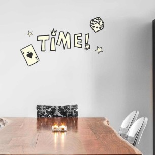 Adesivo Decorativo Time...