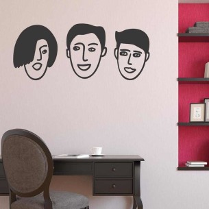 Adesivo Decorativo Tres...