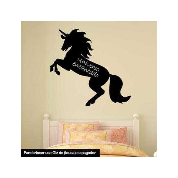 Adesivo Decorativo Unicórnio 5335  55 x53 cm