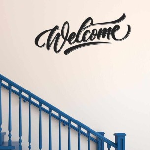 Adesivo Decorativo Welcome...