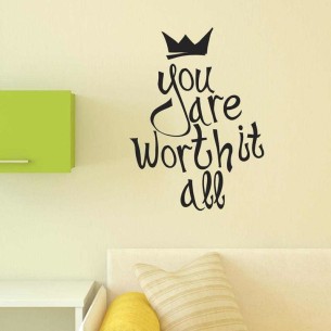 Adesivo Decorativo You Are...