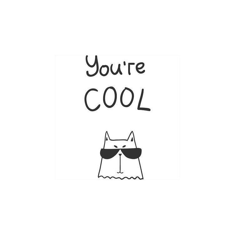 Adesivo Decorativo You're Cool Medidas...