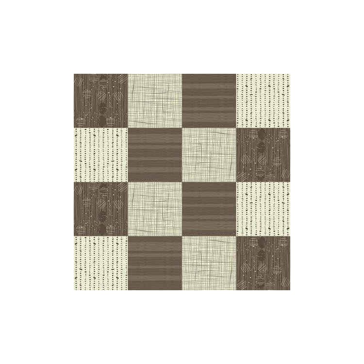 ADESIVO AZULEJO ABSTRATO BEGE E MARROM  0207