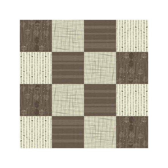 ADESIVO AZULEJO ABSTRATO BEGE E MARROM  0207