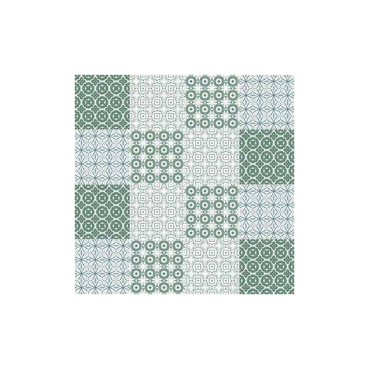 ADESIVO AZULEJO ABSTRATO VERDE 284579723