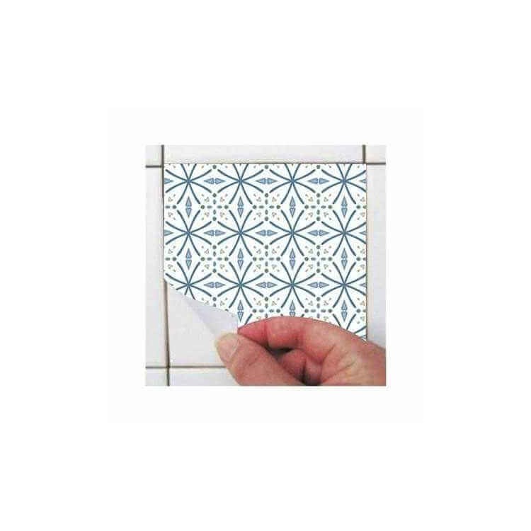 ADESIVO AZULEJO ABSTRATO VERDE 284579723