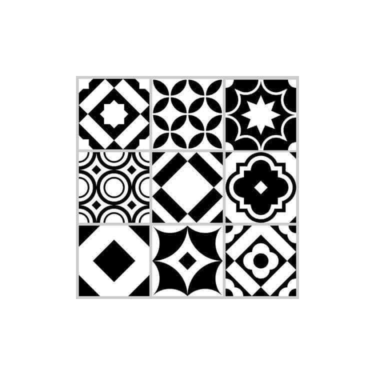 Papel de Parede Adesivo Azulejo N639