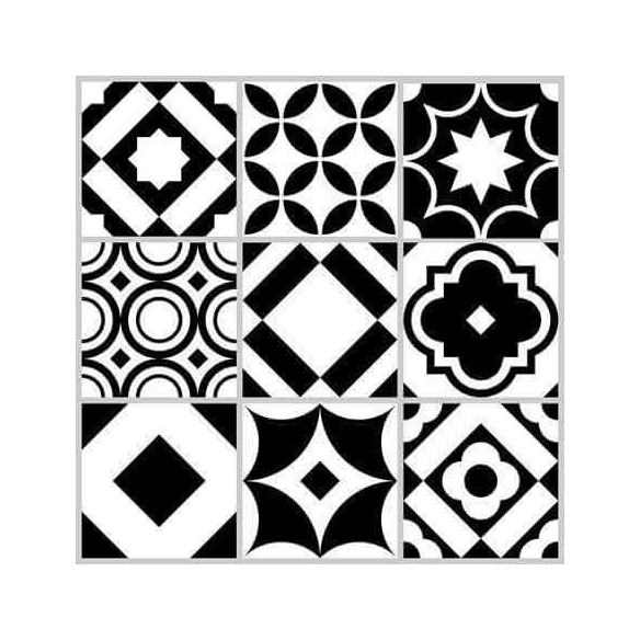 Papel de Parede Adesivo Azulejo N639