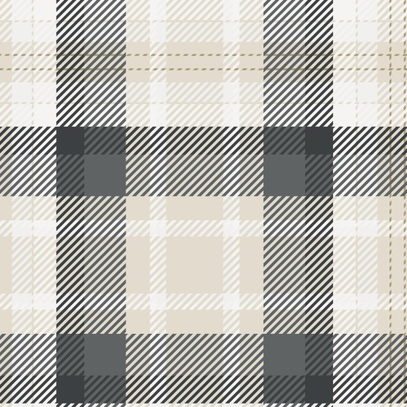Papel de Parede Adesivo Xadrez Grande Preto N06233