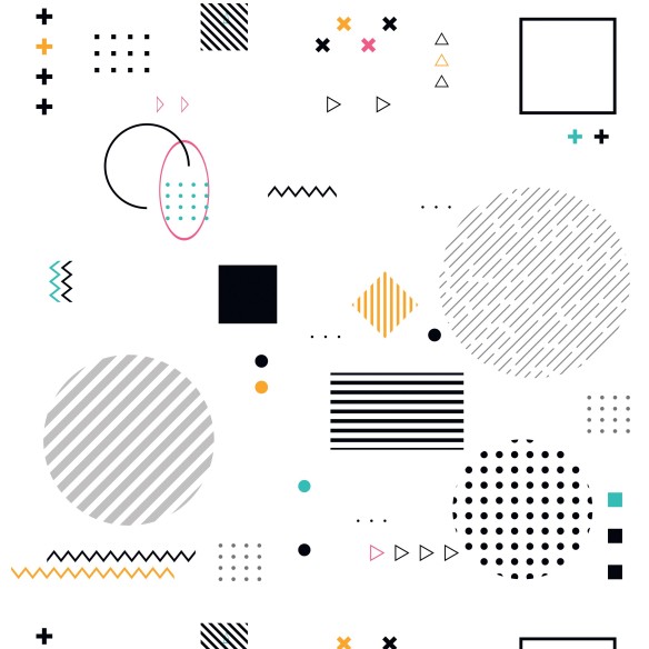 Papel de Parede Adesivo Geométrico Jovem N013012
