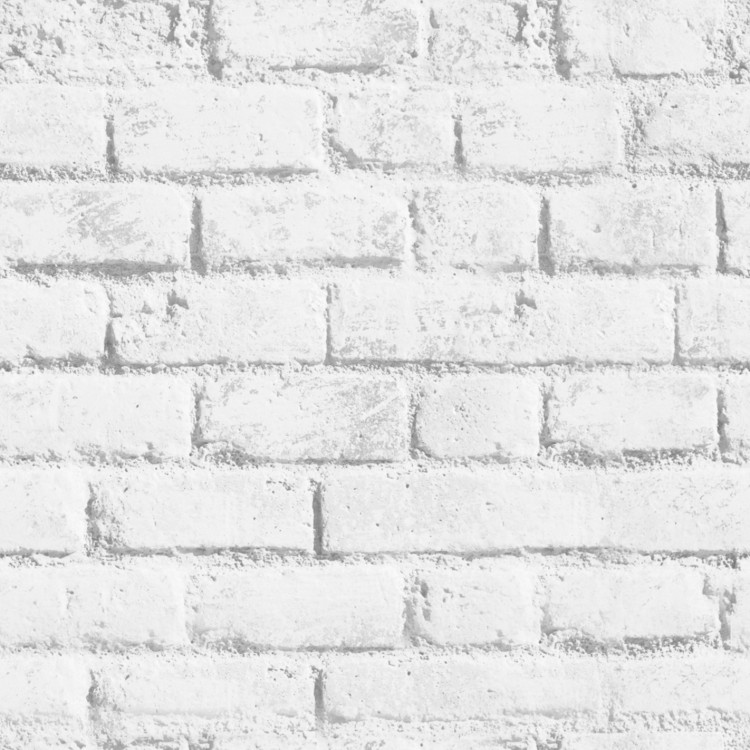 Papel de Parede Adesivo Tijolos White Brick...
