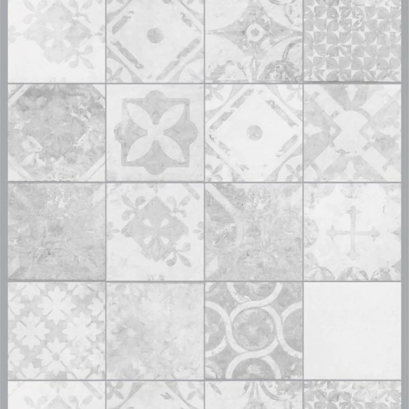 Papel de Parede Adesivo Azulejaria N08242