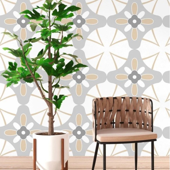 Papel de Parede Adesivo Azulejo Portugues N016088