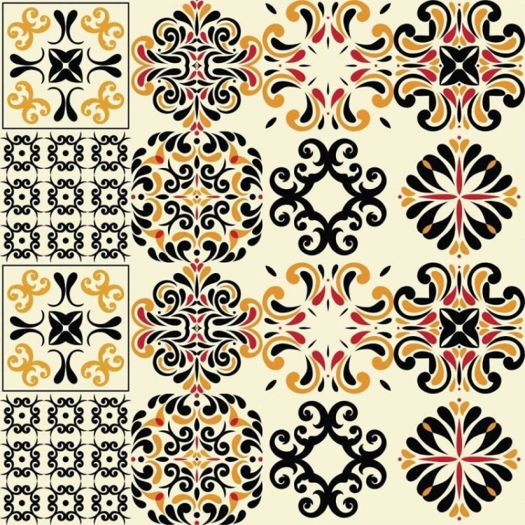 Papel de Parede Adesivo Azulejo Português N018109
