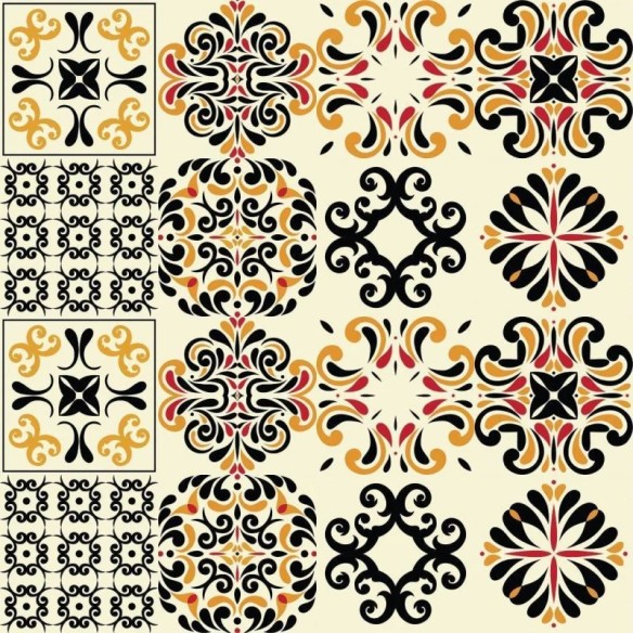 Papel de Parede Adesivo Azulejo Português N018109
