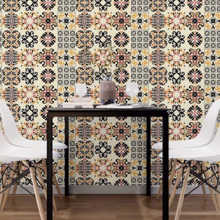 Papel de Parede Adesivo Azulejo Português N018109