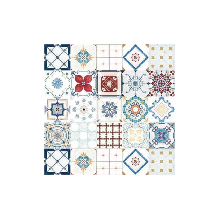 Papel de Parede Adesivo Azulejo Português N3463