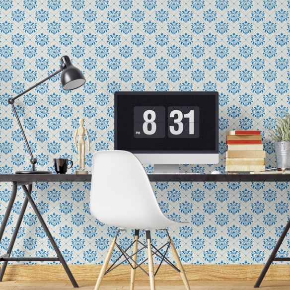 Papel de Parede Adesivo Azulejo Português Vintage N04210