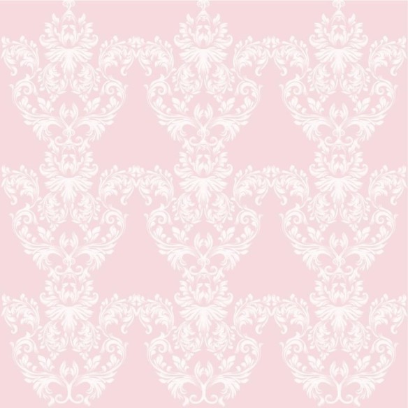 Papel de Parede Adesivo Arabesco cor de rosa N08185