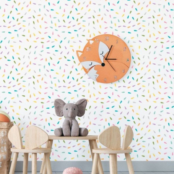 Saldão Papel de Parede Adesivo Infantil Colorido N016046 cx43