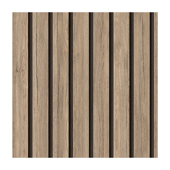 Papel de Parede Adesivo Madeira Ripado R005