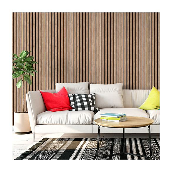 Papel de Parede Adesivo Madeira Ripado R005