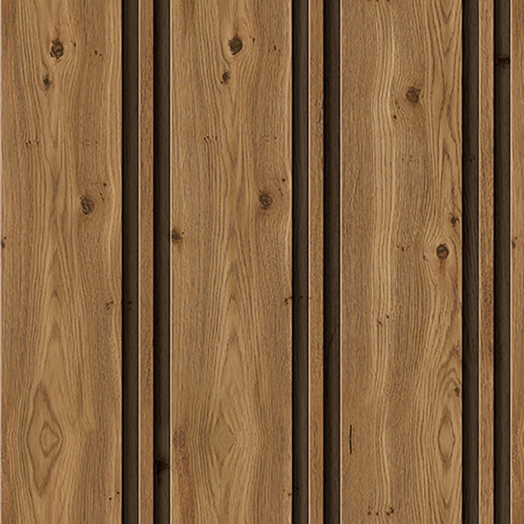 Papel de Parede Adesivo Madeira Ripado  R015